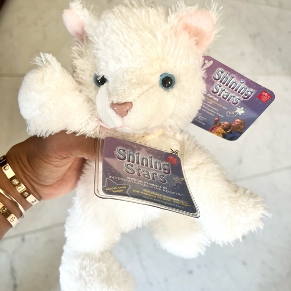 NWT Russ Shining Stars Collectible Stuffed Animal Cat - Picture 1 of 4